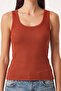 3-Piece Ribbed Thick Strap Knitted Undershirt Lrn0060 Green Dark Blue Taupe - 3