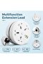 URBANNX Retractable Power Strip Surge Protector with 4 Universal AC Outlets, 2 USB Ports - 2