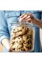 Glass Jar With Lid Clear 2000ml, Glass Cookie/Candy Jar - 4