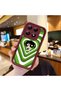 Mi 14t Pro Compatible Case Camera Protective Cartoon Pattern Maroon Lover Couple Silicone Phone Case