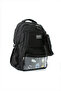 – School Bag Waterproof Clinker Fabric Unisex Backpack Model (7D) - 4