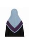 Modest Islamic Abaya with Layered Hijab Design for Kids – Elegant Muslim Modest Wear - 4