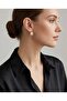 ZIRCON STONE WAVE DETAIL EARRING - 2