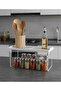 In-Cabinet Space-Saving Organizer Shelf Foldable Kitchen & Refrigerator Organizer 14X30 cm - 2