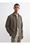 Rmz Gi̇yi̇m Farkiyla Comfortable Fit Long Sleeve Men's Shirt