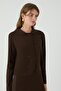 Söğüt Tri̇ko Skirt Suit Brown - 3