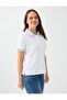 White 100% Cotton Shirt Collar Short Sleeve Blouse