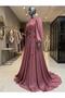 Plus Size Hijab Evening Dress - 2