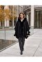 Ponpon Detailed Şehrazad Women's Poncho