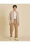 Senior Boys Beige Jacquard Active Pants - 2