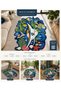 Eta Fish Themed Modern Woven Base Decorative Carpet Eta4112 - 4