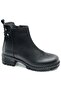 1950811K Women's Genuine Leather Short Boots with Ferkmular Sole - 3
