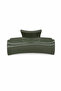 Khaki Green Matte Large Size Hair Clip Claw Clip Women's Accessory