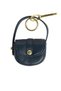 Leather Mini Elm Charm NY71 Navy