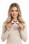 Girl's Red Polka Dot Bow Detailed Stylish Hairband - 4