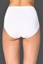 Women's White Cotton Ribbed Underwear 5-Piece - 2