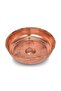 Lena 18 Cm Red Copper Kurnacı Turkish Bath Bowl - Machine Processing - 2