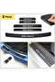 Kia Rio Luggage and Door Sill Carbon Sticker Set
