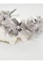 Melkady 284 - Mini Bow Crown with Pearls and Flowers, Maternity Crown, Special Occasion Crown - 2