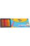 Visacolor XL Washable Jumbo Felt Tip Crayons, Box of 24