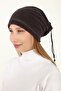 Unisex Smoked Fleece Neck Collar and Beret - 2