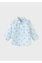 Baby Boy Purple Long Sleeve Shirt