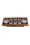Including Tequila Shovel, Wooden Tequila Shot Set, Glasses and Bowls. Tequila Presentation Tray, Christmas Set - 8