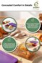 Compartmented Glass Storage Container with Lid, Breakfast Butter Container, Jam Container, Refrigerator Organizer - 2