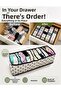 11 Compartment Drawer Accordion Organizer for Socks and Underwear m 40X16X12 cm