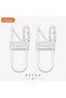 Premium Curtain Gathering Device Drawstring Curtain Holder Decorative Set of 2 Polyester Headpieces