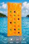 Colorful Cup Compartment Thick Pvc Sea Bed Inflatable Pool Seat Cushion