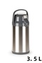 2008-3 Double Layer Stainless Steel Thermos Tea Thermos Water Thermos 3.5Lt Gray - 3