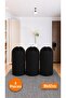 3 Pieces Black Drawstring Storage Bag Xlarge 86X62 cm - Moving Bag - Quilt Pillow Laundry Storage Bag