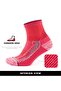 2-Pack Soleless Towel-Lined Seamless Athletic Running Walking Exercise Activity Sports Men Women Socks 3593 - 2