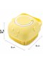 Pink Soft Silicone Shower Massage Sponge with Gel Reservoir, Bath Scrubber, Flexible Cleaning Tool - 2