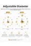 Wall Clock Decorative Adhesive Diy, Silent 3D DIY Clock - 5