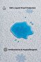 2 Pieces of Cool Liquid-Proof Pillow Covers |   50X70Cm Anti-Sweat Waterproof Pillow Mattress Protector Set of 2 - 5