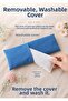 Buckwheat Filled Eye Relaxation Pillow with Removable Washable Cover - 5