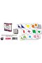 Shapes and Colors - 40 Pieces Educational Matching Bingo Game 7407 - 2