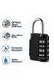 Padlock 2-Pack Durable Combination Pack Carbon Steel 4 Digit Luggage Bag Cabinet Lock - 6