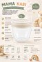 3-Piece Food Storage Set - Baby Milk Container Suitable for Microwave and Freezer, 325ml, with Food Spoon as a Gift - 5