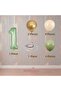 Rönesans Water Green Number Balloon Set Age-4 - 2
