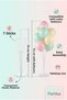 Retro Cream Bowknot Brown Teddy Bear Balloon Stand Set |   Transparent 7-Piece Stand + Teddy Bear Foil Balloon 89×65 cm + 7 Latex Balloons - 3