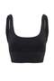 Black Bralette Covered Bikini Top Tbess26Bu00028 - 4