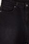 Black Baggy / Wide Cut Denim Shorts & Bermuda Tmnss26Sr00017 - 5