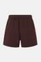 Brown Tencel Blended Mini Denim Shorts Twoss26Sr00252 - 6