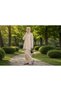 Women's Islamic Clothing Seasonal Modal Fabric Crew Neck Pocketed Tunic Top and Bottom Set - 3