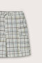 Plaid Shorts with Pocket Detail - 2