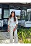 Girl's Flower Embroidered Suit - 3