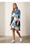 Stone Detail Pocketed Large Size Women's Tunic Shirt